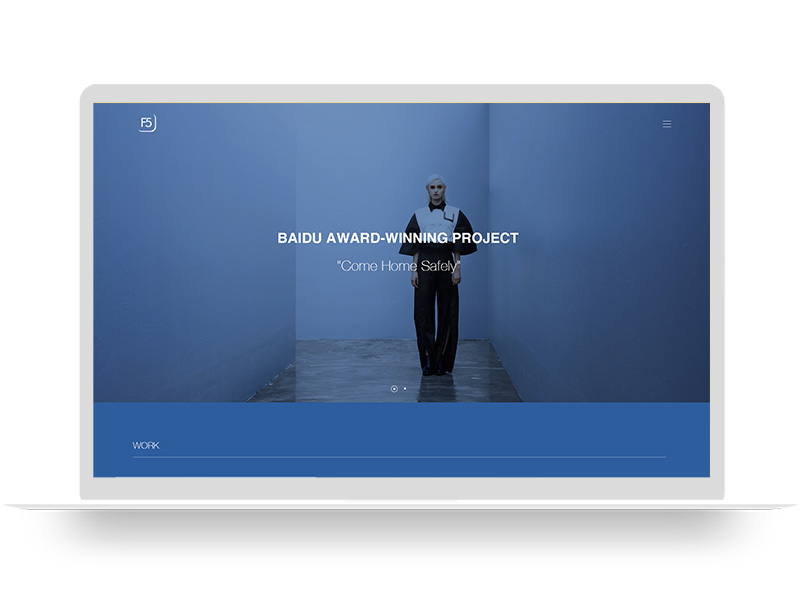 F5廣告影視  官網(wǎng)建設 創(chuàng)意策劃營銷型公司網(wǎng)站設計