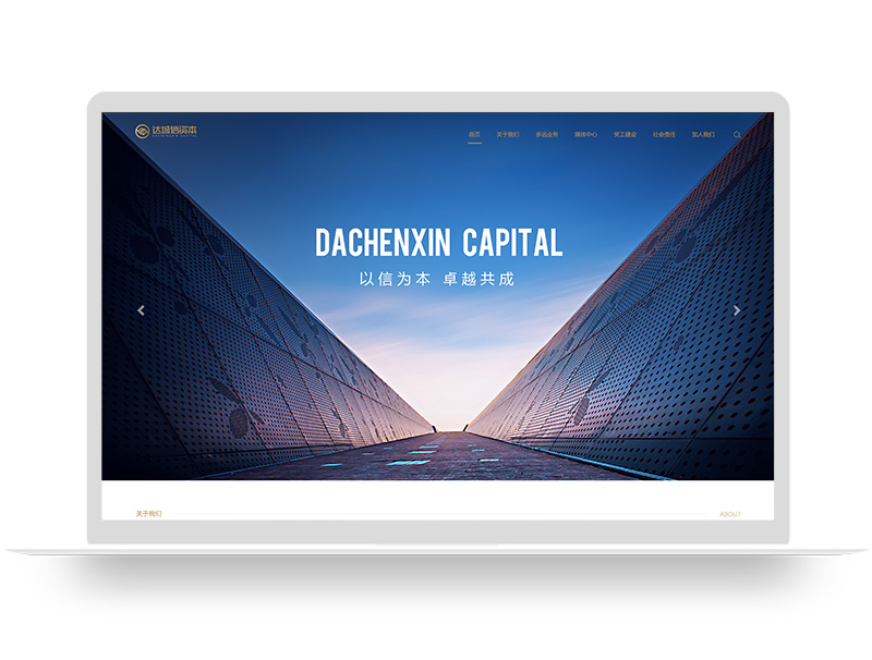 達誠信資本 官網(wǎng)建設 金融資本公司網(wǎng)站建設